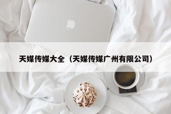 天媒传媒大全（天媒传媒广州有限公司）